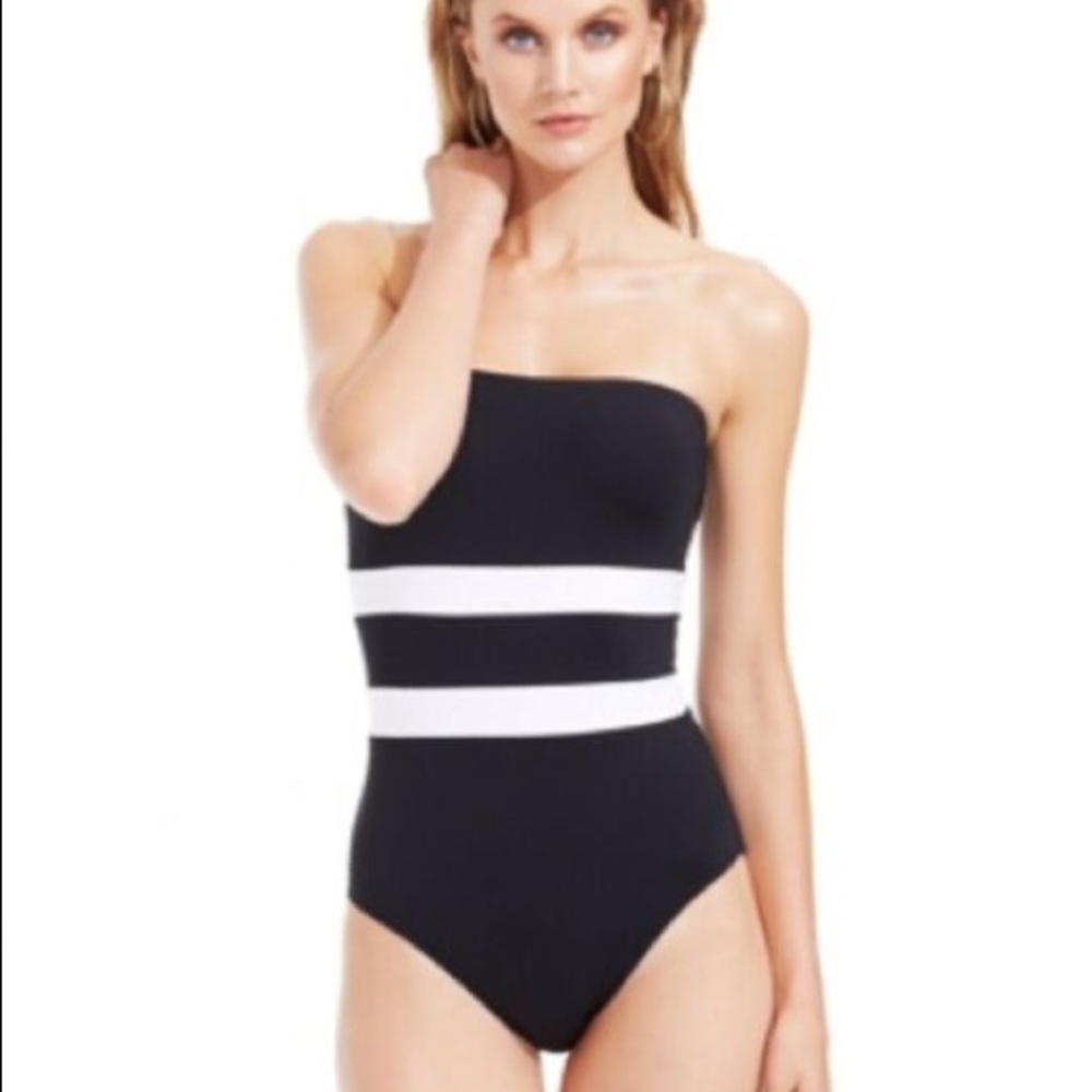 NWOT Ralph Lauren Color Block One Piece 12 - Picture 1 of 7